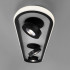 Спот Eurosvet 20123/3 LED белый/черный