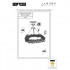 Подвесная люстра iLamp 9065-D1000 GD