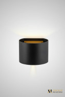 Бра AM Group AM115-2X3W BK+GD