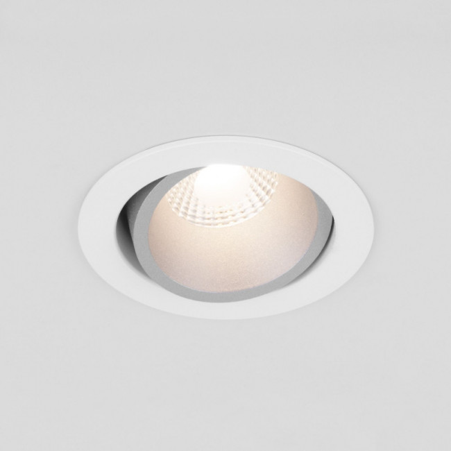 Встраиваемый светильник Elektrostandard 15267/LED 7W 4200K WH/SL белый/серебро