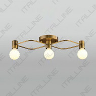 Накладная люстра ITALLINE Vega PL 6088/3 bronze
