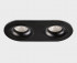Встраиваемый светильник ITALLINE DE-2002 black