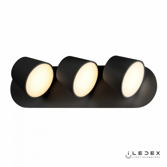Бра iLedex W1118-3AS BK