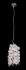 Подвесной светильник Crystal Lux TENERIFE SP3 SILVER