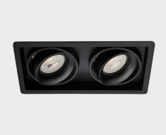 Встраиваемый светильник ITALLINE DE-312 black