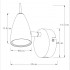 Спот ARTE Lamp A1966AP-1GY