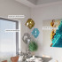 Детский светильник Crystal Lux NUESTRO SP1 CHROME/BLUE