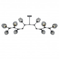 Люстра на штанге AM Group LOFT-10 BK