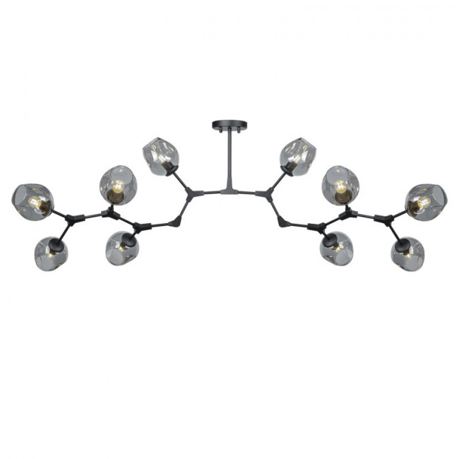 Люстра на штанге AM Group LOFT-10 BK