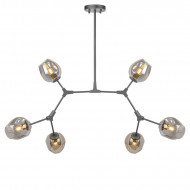 Люстра на штанге AM Group LOFT-6 BK